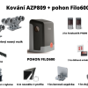 Sada kování AZP809 + pohon Filo600 až do 7 m průjezdu